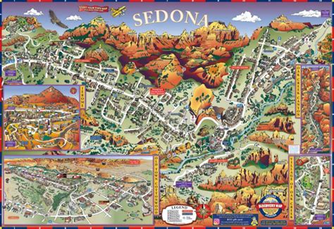 Old maps of Sedona