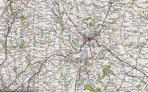 Old maps of Staffordshire Moorlands