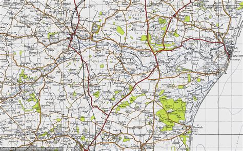 Old maps of Thorington