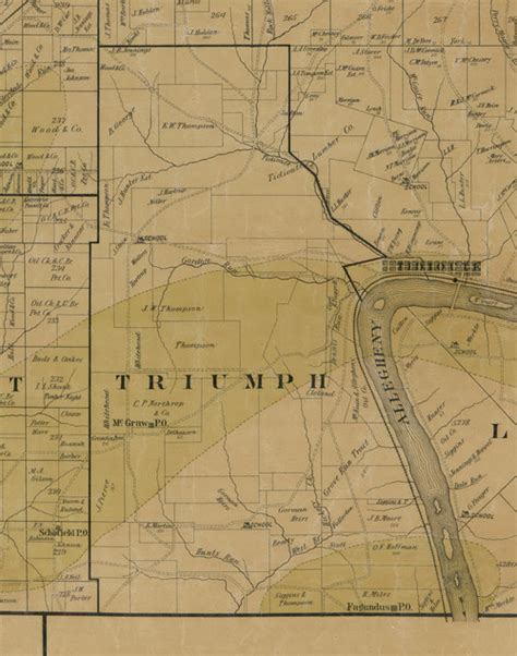 Old maps of Triumph Township