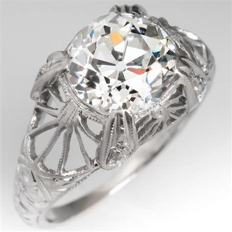 Old mine cut diamond ring. Check out our old mine cut diamond rings selection for the very best in unique or custom, handmade pieces from our engagement rings shops. 