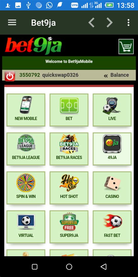 The old Bet9ja mobile app can be downloade
