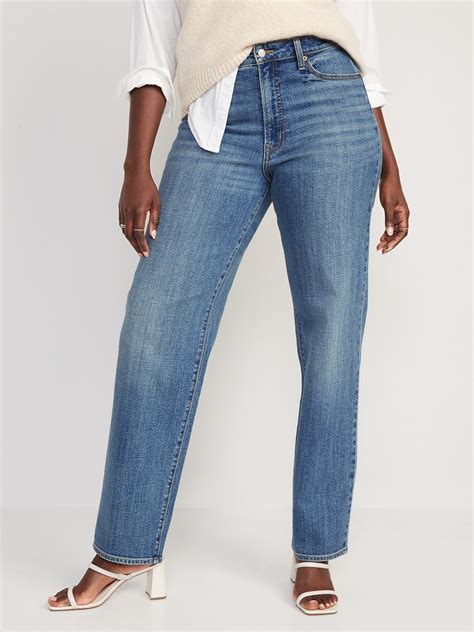 Old navy og loose jeans. Shop Old Navy's High-Waisted OG Loose Side-Slit Jeans: button front, belt loops, zip fly, front scoop pockets, back patch pockets, side-slit hem, #547108 