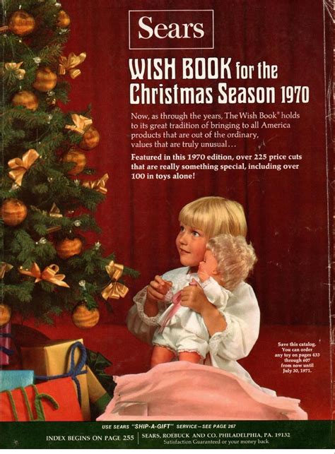 Sears Wish Book 1970 PDF Catalog, Vintage Se