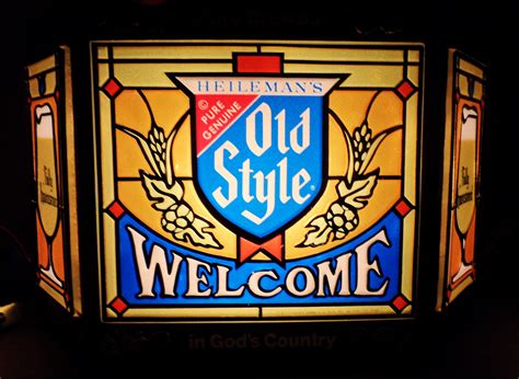 Old style beer signs. Light Up Bear Cubs Old Style Beer Chicago Sign - Vintage style Handmade Glass Neon Lamps - Bar/Business Logo decor 20"x16" (1) $ 239.99. FREE shipping Add to ... 