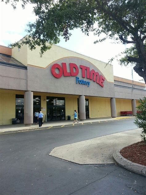 Find 9 Old Time Pottery in Florida. List of Old Time Pottery store locations, business hours, driving maps, phone numbers and more. Shopping; Banks; Outlets; ... Old Time Pottery - Casselberry - Florida. 204 E Sr-436 (407) 644-1460; Old Time Pottery - Destin - Florida. 761 Harbor Blvd (850) 650-3401;