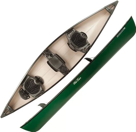 The Old Town Discovery comes in a range of sizes, with the 159 and 169 among the most popular recreational and tripping canoes on the market. The 119 Solo Sportsman uses the same high-quality, versatile hull shape and triple-layer polyethylene construction to withstand the hardship that a hunting and fishing canoe has to endure.. 