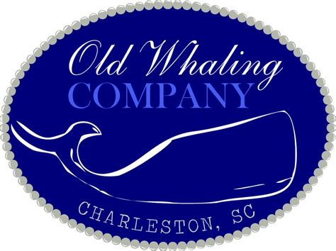 Old whaling co. 1 review. #66 of 131 Shopping in Charleston. Speciality & Gift Shops. Closed now. 10:00 AM - 6:00 PM. Write a review. About. Old Whaling Company creates handmade goods right here in Charleston, SC. Our mission is to create … 
