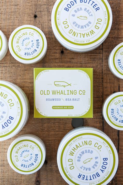 Old whaling company. Old Whaling Co Seaweed and Sea Salt Body Butter 2 Pack – Lightweight Skin Moisturizer – Soothing Skin Care Cream with Shea Butter, Aloe and Sunflower Oil – Sea Spray and Sand Jasmine Scent, 8 oz Jars. 4.7 out of 5 stars 1,120 $ 32. 00 ($ 2. 00 /Ounce) Get it by Friday, March 8. 