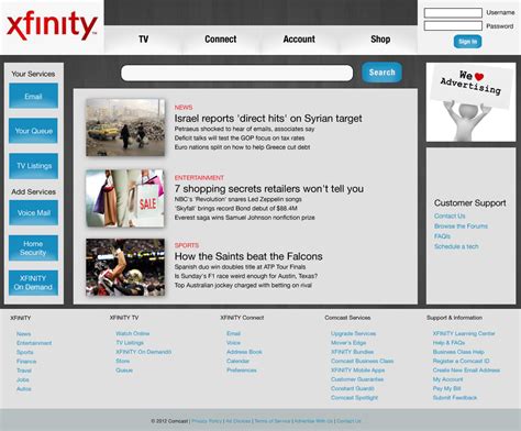 Is anyone else having problems with the new Xfinity home page, discovery hub? The web search doesn't work.. 