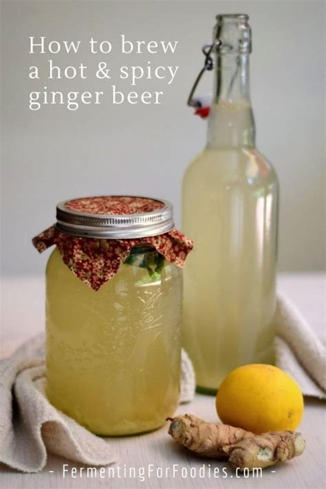 Old-Fashioned Homemade Ginger Beer - Fermenting for Foodies