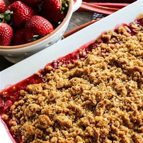 Old-Fashioned Strawberry Rhubarb Crisp Easy …