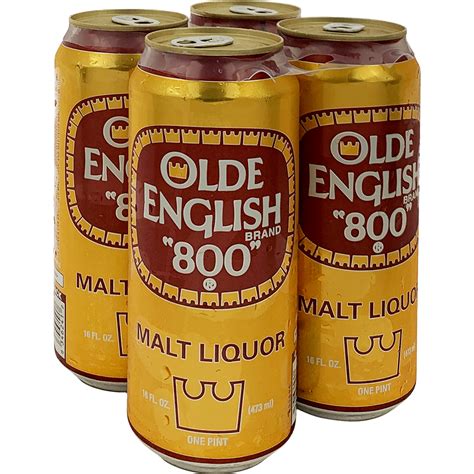 Olde english beer. Beer. Domestic Beer. Details. Olde English 800 is one of America's leading malt liquor brands. Commonly referred to as OE800, it offers a smooth, rich taste with a slightly fruity aroma that is a favorite among malt liquor drinkers. Introduced in 1964, Olde English 800 was one of America's original malt liquor brands. 