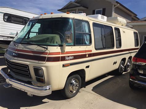 26 foot GMC motorhome for sale. Olds power train, tandem air ride rear suspension. Excellent shape. 20,000$ obo. Showing 38,000km. Call 306-463-seven five two seven ... . 