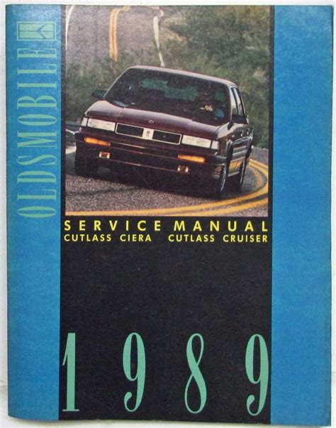Oldsmobile cutlass ciera manual de servicio. - Harman kardon avr430 avr630 reparaturanleitung service handbuch.
