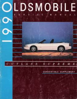 Oldsmobile cutlass supreme 90 92 service manual convertible supplement. - Fundamentos para una teoría del psicodrama.