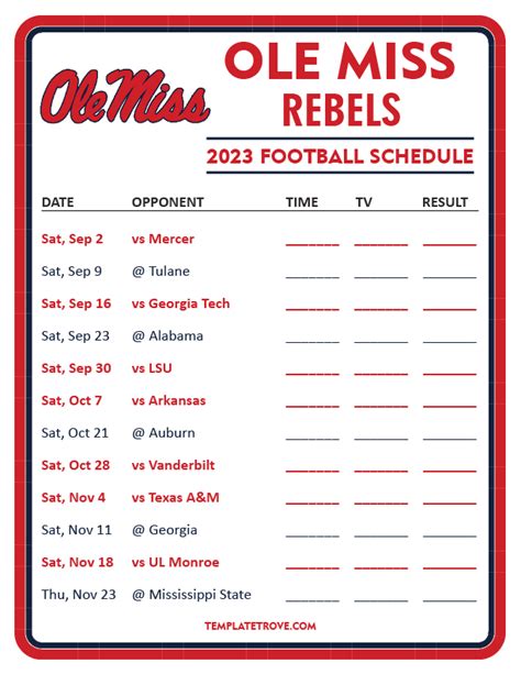 The official 2023 Football schedule for the Auburn Tigers ... Ole Miss. Oct 21 (Sat) Stripe Out. Auburn, ... Away Team Final Score. 