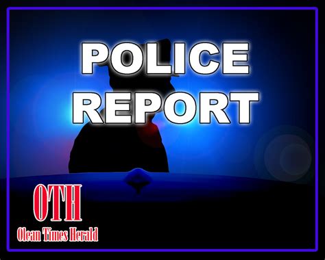 Olean police reports today.  Police services for the city of Olean.  TA...