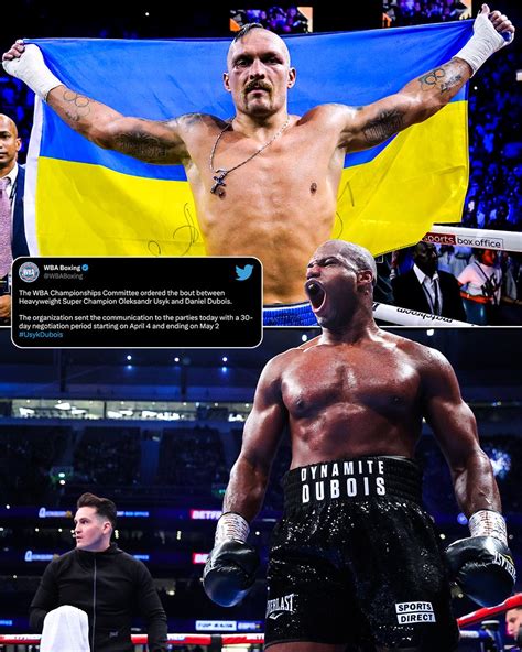 Oleksandr Usyk to defend heavyweight titles against Daniel Dubois. Tyson Fury could be next