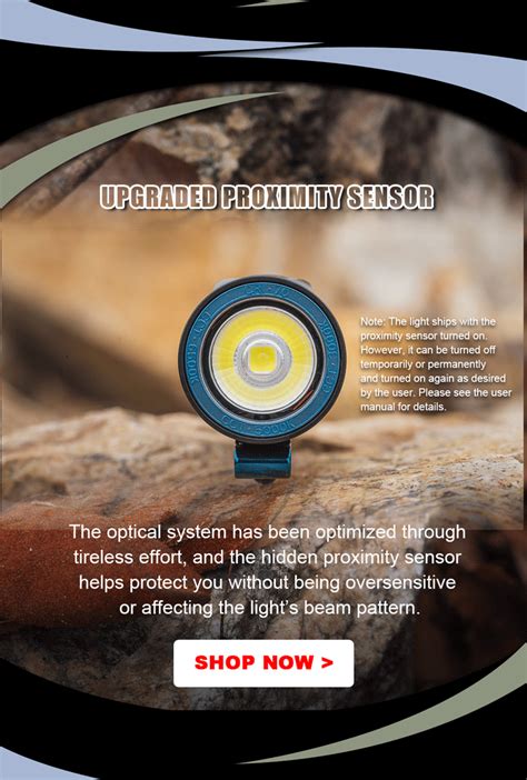 Olightstore - Features. Dual Light Sources for Illumination and Aiming: Both a white LED light with up to 1,500 lumens max output and 215 meters max throw for target identification and a GL (green laser) beam for accurate aiming. Three Mode Options: Easily switch between white light only, GL beam only, and white light & GL beam combo by twisting the selector ...