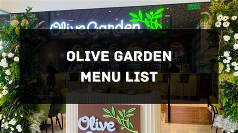 Olive Garden Menu Prices Philippines 2024 [Updated] — All …