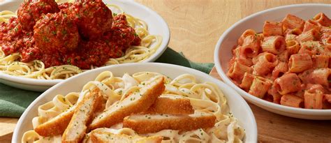 Olive garden bottomless pasta. You Can Now Get Another Unlimited Fan Favorite at Olive Garden Famous for their breadsticks, soup and salad, the chain is adding dipping sauces to their bottomless offerings. June 01, 2021 