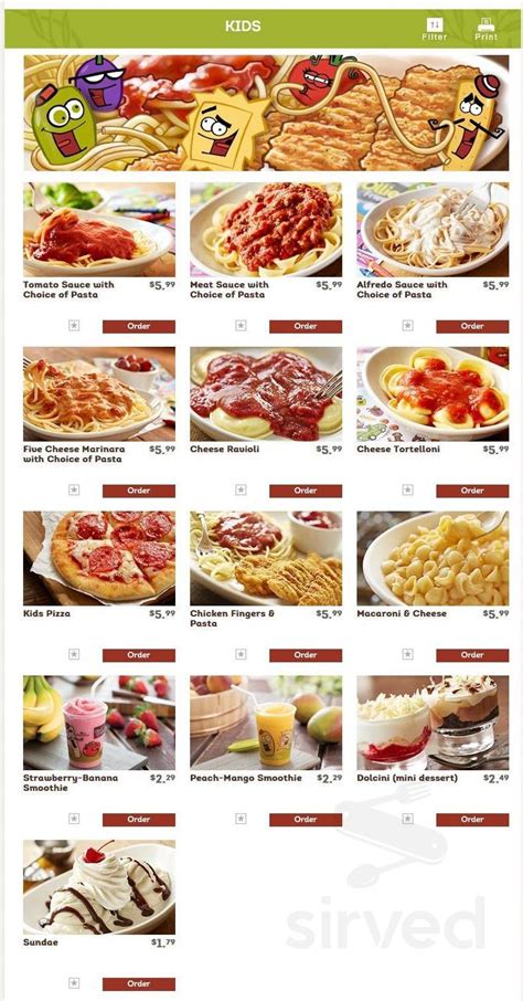 Olive garden italian restaurant tallahassee menu. Olive Garden is a popular Italian-American restaurant chain that is known for its delicious and authentic Italian cuisine. The lunch menu at Olive Garden offers a wide variety of o... 