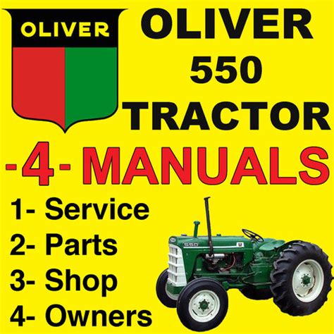 Oliver 550 tractor owners operators maintenance manual improved. - Coppia di bulloni a testa manuale per officina kubota v2203.