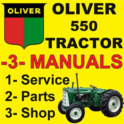 Oliver 550 tractor service shop parts manual catalog 3 manuals improved. - 2001 buick lesabre custom owners manual.