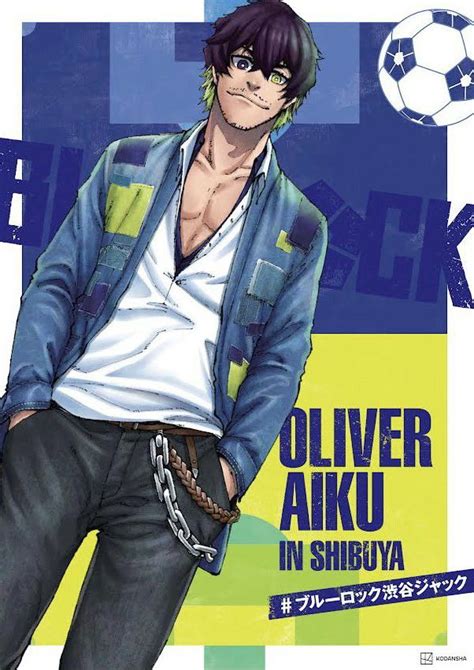 Oliver Aiku colored Blue anime, Blue, Comic book layout - Pinterest