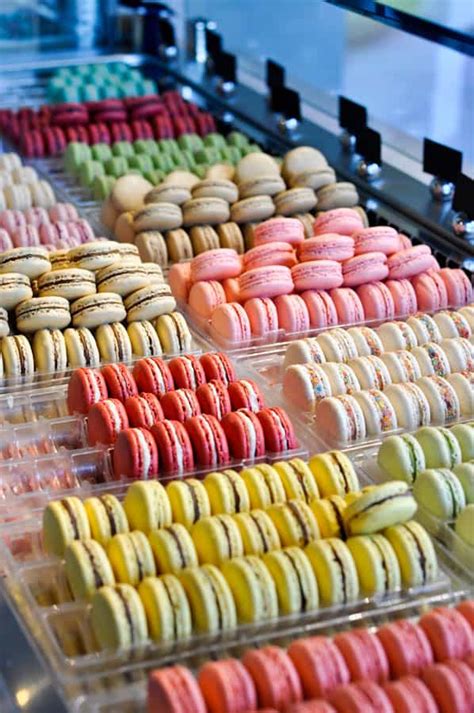 Olivia macaron. Salted Caramel. Vanilla Bean. Wedding Almond. 100% gluten-free. Keep Refrigerated. Made Local. Nationwide Shipping. We love these Macaron flavors so much, we decided to keep them all year round. Salted Caramel, Chocolate, Red Velvet, Pistachio, Fruity Pebbles, Rose and more. 