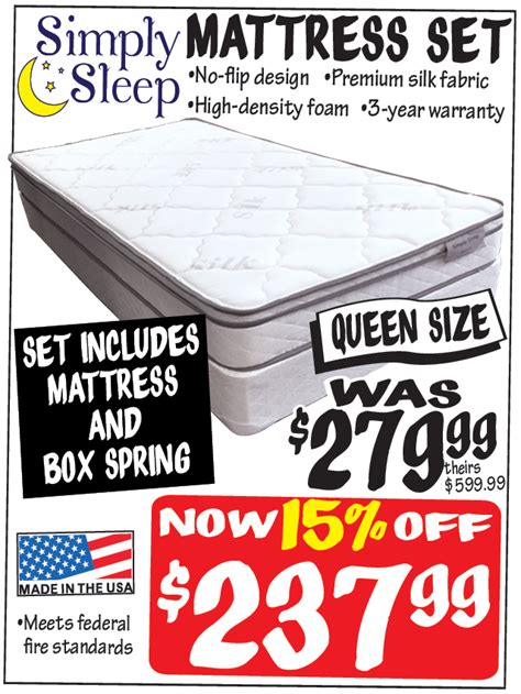 Queen size mattresses vary greatly in price depending on