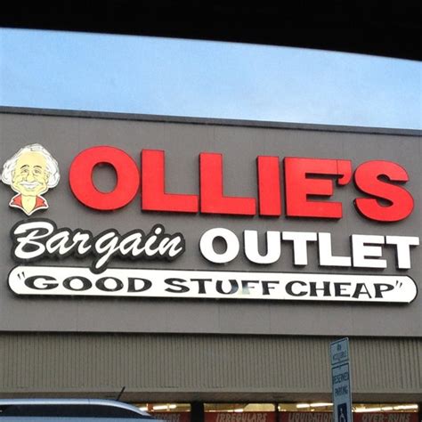 Ollie's Bargain Outlet or Ollie is a discount retail store chain located in Pennsylvania. The company provides merchandise from different manufacturers, suppliers, and retailers in the US, whether they are in the form of bankruptcy or closeouts. These include hardware, toys, books, flooring, food, housewares, clothing, electronics, or pet supplies.. 