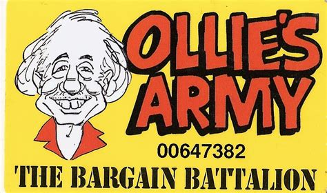 What is OLLIE'S? Gift Card Balance; Careers; Contact Us; Investor Relations; ... Join Ollie's Army for free in-store and get exclusive offers, sneak peeks, and more!. 