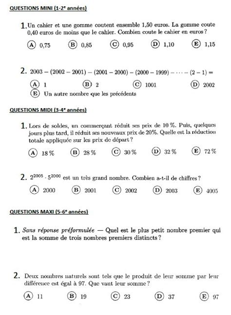 Olympiade de maths questions et réponses 2011. - Correctional officer written exam study guide philadelphia.