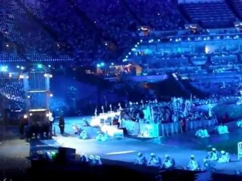 Olympics Opening Ceremony rehearsal NHS GOSH scene - YouTube