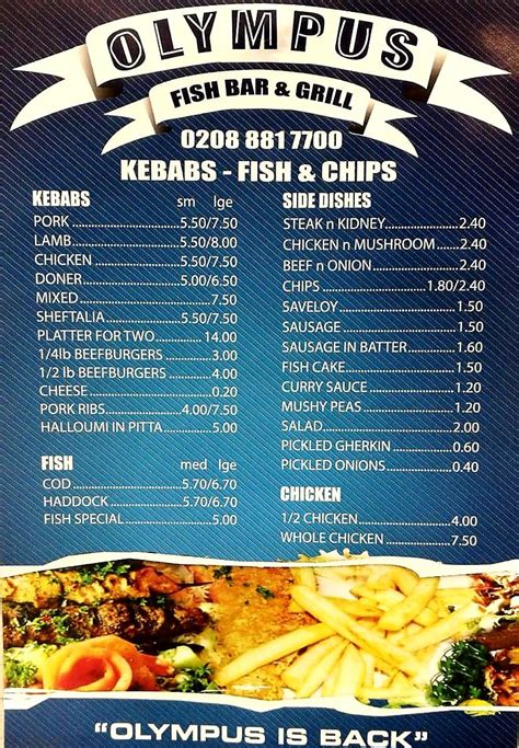 Olympus - Fish & Chips Shop - Foursquare