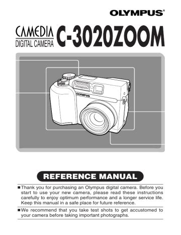Olympus camedia c 3020 zoom manual. - Mta assistant train dispatcher test study guide.