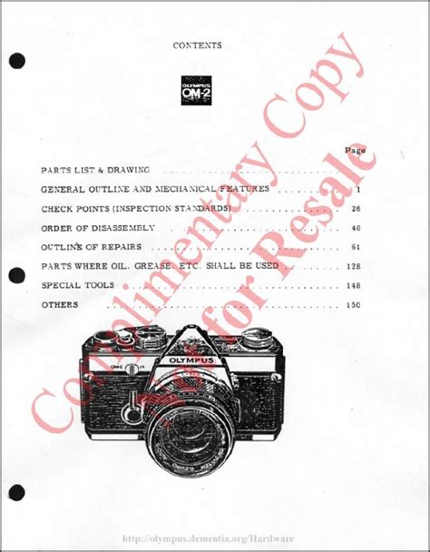 Olympus om 2 om 2n repair manual. - Accelerated reader answers to three times lucky.