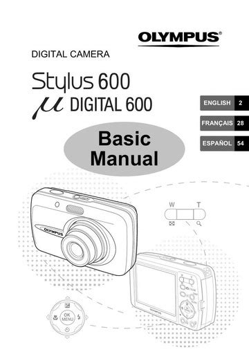 Olympus stylus 600 digital camera manual. - Save manual peugeot 206 service manual.