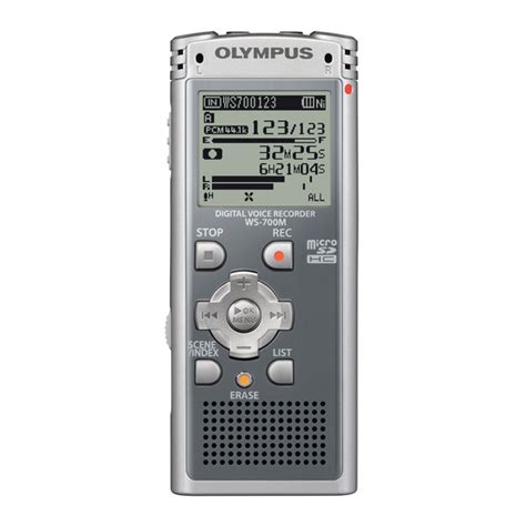 Olympus voice recorder ws 700m manual. - Anais do simpósio de direito tributário.