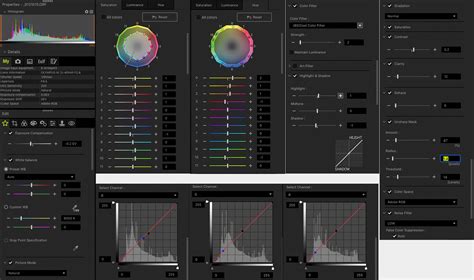Olympus workspace layers.  Relevant to this article are the Olympus Color ...
