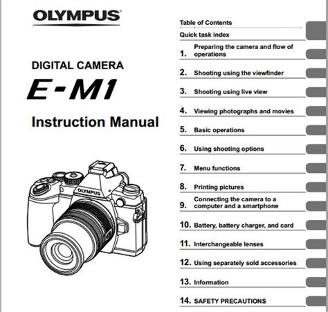 Om D Instruction Manual Olympus
