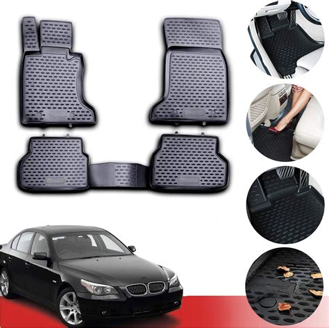 Buy OMAC Floor Mats Fits Mercedes E Class W210 1996-2002, Front & 2nd Row Seat 3D Liner Set, All Weather, Custom Fit, Heavy Duty, Black: Floor Mats - Amazon.com FREE DELIVERY possible on eligible purchases