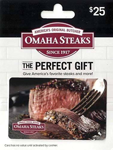 Omaha Steak Gift Cards