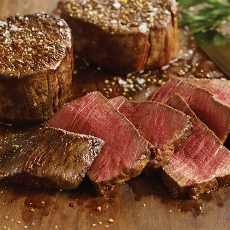 An upgraded filet mignon experience from the legendary Omaha Steaks... our master butchers trim each of these steaks twice, removing exterior fat and creating a leaner, steakhouse-style experience. They're aged at least 30 days for maximum tenderness and handled and delivered with care. Discover how our butchers prefer their filet mignon today.