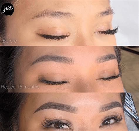 Ombre brows ghosting phase.  While they have their differences, each one goes throu...