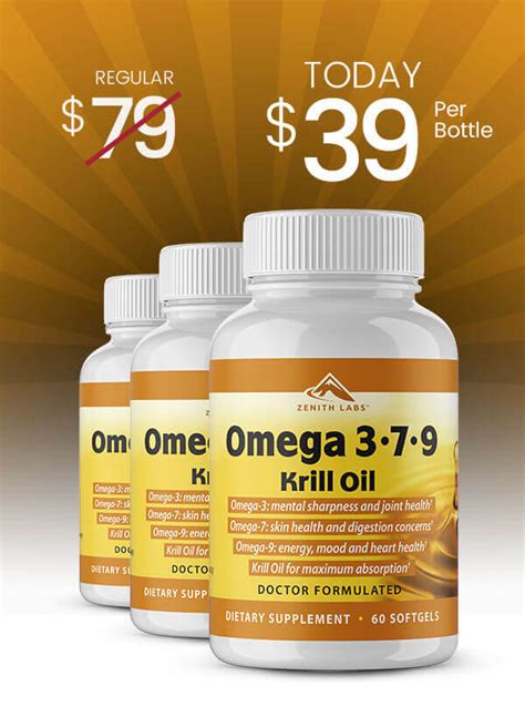 Omega 3 7 9 krill oil