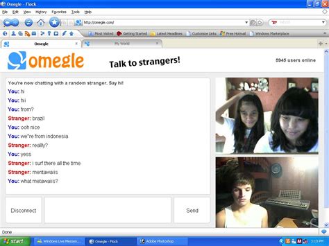Omegle chat 12