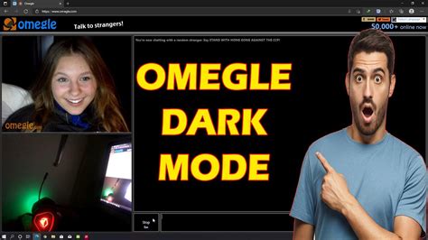 Omegle dark mode. Omegle (oh·meg·ull) is a great way to meet new friends. When you use Omegle, you are paired randomly with another person to talk one-on-one. If you prefer, you can add your interests and you’ll be randomly paired with someone who selected some of the same interests. To help you stay safe, chats are anonymous unless you tell someone who you ... 